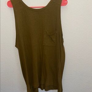 Old Navy Women's Sleeveless Brown/GreenTop
